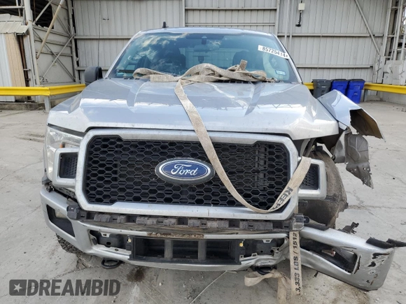 2020 Ford F-150 XL with VIN 1FTEW1EP0LKF37251, listed as a Copart auction lot 85725414 with 254,871 mi miles and Salvage Title. Bid and sale history available at carsss.com. Image 12.