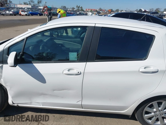 2015 Toyota Yaris L with VIN VNKKTUD34FA051863, listed as a IAAI auction lot 41615246 with 103,728 mi miles. Bid and sale history available at carsss.com. Image 14.