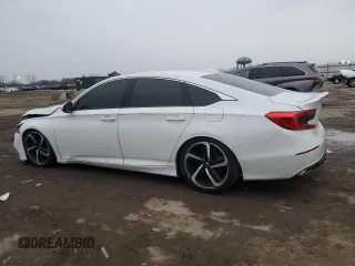 2019 Honda Accord Sport with VIN 1HGCV2E30KA028778, listed as a Copart auction lot 85807974 with 100,686 mi miles and Salvage title. Bid and sale history available at DreamBid. Image 2.