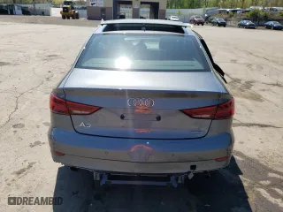 2018 Audi A3 Sedan Premium Plus with VIN WAUJ8GFF4J1041600, listed as a Copart auction lot 49594543 with 0 mi miles. Bid and sale history available at carsss.com. Image 6.