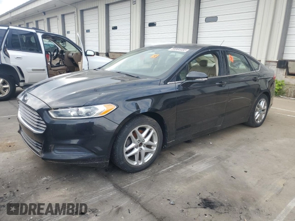 2013 Ford Fusion SE z VIN 3FA6P0H74DR255933, wystawiony jako Copart lot #59964485 z przebiegiem Nie podano mil oraz Czysty tytuł • Clean title. Historia ofert i sprzedaży dostępna na DreamBid. Obrazek 1.