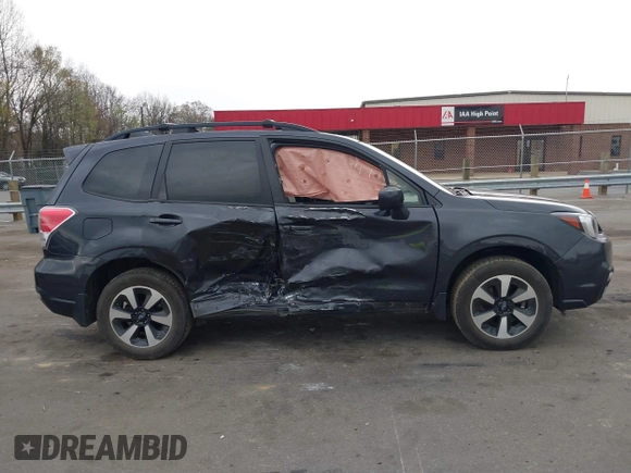 2018 Subaru Forester Premium with VIN JF2SJAGC0JH495400, listed as a IAAI auction lot 41849292 with 83,867 mi miles. Bid and sale history available at carsss.com. Image 13.