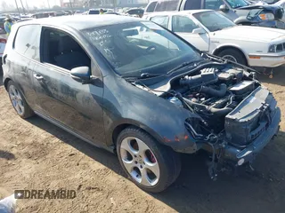 2010 Volkswagen GTI with VIN WVWFD7AJ5AW279040, listed as a IAAI auction lot 41014210 with 171,588 mi miles and . Bid and sale history available at DreamBid. Image 1.