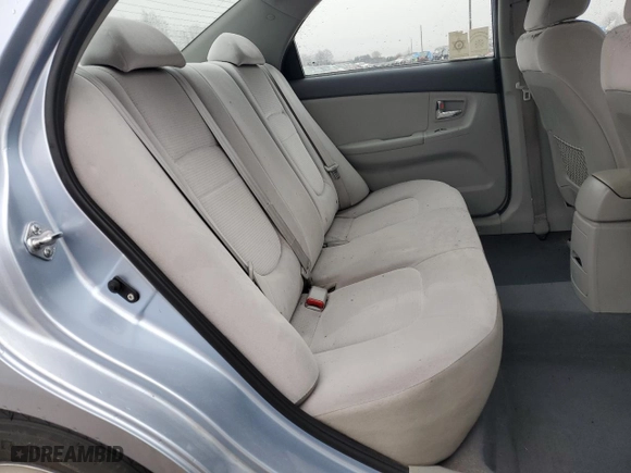 2008 Kia Spectra EX with VIN KNAFE121085561270, listed as a Copart auction lot 81918313 with 96,708 mi miles and Clean Title. Bid and sale history available at carsss.com. Image 10.
