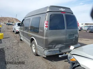 2002 Chevrolet Express with VIN 1GBFG15R021183484, listed as a IAAI auction lot 41622469 with 145,407 mi miles. Bid and sale history available at carsss.com. Image 3.