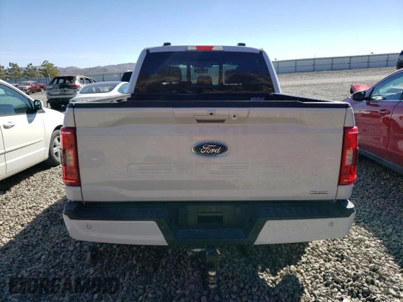 2022 Ford F-150 XL with VIN 1FTFW1E83NKE70208, listed as a Copart auction lot 49920985 with 20,745 mi miles and Salvage Title. Bid and sale history available at carsss.com. Image 6.