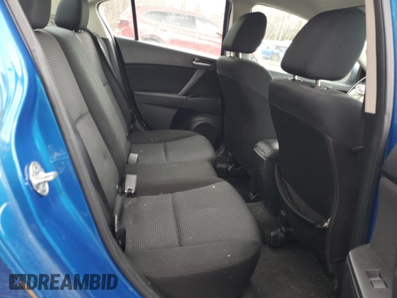 2012 Mazda 3 i Sport with VIN JM1BL1UF0C1597315, listed as a Copart auction lot 50304985 with 323,403 mi miles and Salvage Title. Bid and sale history available at DreamBid. Image 10.