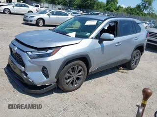 2022 Toyota RAV4 Hybrid XLE Premium with VIN JTMB6RFV1ND063963, listed as a IAAI auction lot 42550907 with 35,012 mi miles and . Bid and sale history available at DreamBid. Image 17.