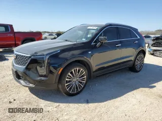 2024 Cadillac XT4 FWD Premium Luxury with VIN 1GYFZCR43RF101755, listed as a Copart auction lot 48718575 with 14,160 mi miles and Salvage title. Bid and sale history available at DreamBid. Image 1.