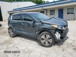 2015 Kia Sportage EX with VIN KNDPCCAC7F7711730, listed as a Copart auction lot 57144895 with 88,661 mi miles and Salvage title. Bid and sale history available at DreamBid. Image 4.