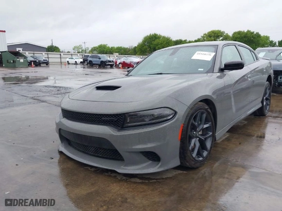 2023 Dodge Charger GT with VIN 2C3CDXHGXPH611904, listed as a IAAI auction lot 41910336 with NaN miles. Bid and sale history available at carsss.com. Image 2.