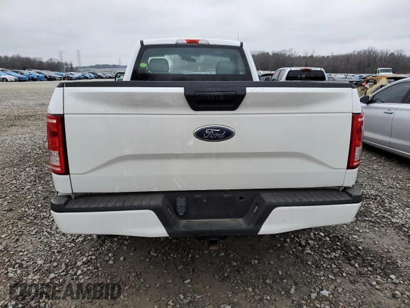 2017 Ford F-150 XL with VIN 1FTMF1C87HKD66688, listed as a Copart auction lot 43956155 with 191,424 mi miles and Salvage Title. Bid and sale history available at carsss.com. Image 6.