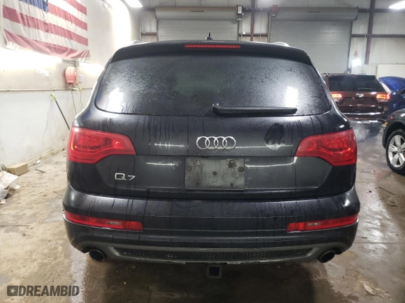 2012 Audi Q7 3.0T S line with VIN WA1DGAFE1CD009562, listed as a Copart auction lot 45904125 with 124,378 mi miles and Salvage Title. Bid and sale history available at carsss.com. Image 6.