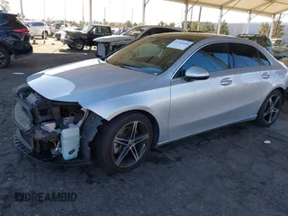 2020 Mercedes-Benz A 220 with VIN W1K3G4EB5LJ202704, listed as a IAAI auction lot 41242166 with 46,345 mi miles and . Bid and sale history available at DreamBid. Image 18.