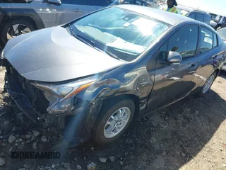 2017 Toyota Prius Two with VIN JTDKBRFU4H3036656, listed as a IAAI auction lot 41823354 with 59,233 mi miles and . Bid and sale history available at carsss.com. Image 2.