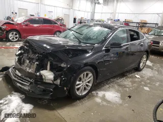 2018 Chevrolet Malibu LT with VIN 1G1ZD5ST6JF160214, listed as a Copart auction lot 45548085 with 161,676 mi miles and Clean Title. Bid and sale history available at carsss.com. Image 1.