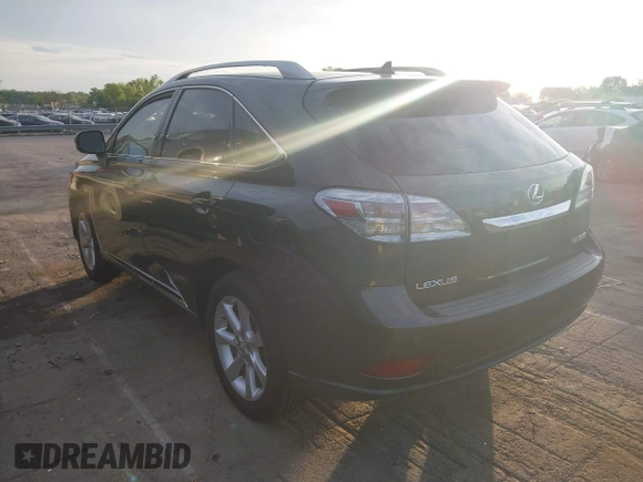 2010 Lexus RX 350 with VIN 2T2ZK1BA6AC035772, listed as a IAAI auction lot 42035624 with 257,977 mi miles. Bid and sale history available at carsss.com. Image 3.