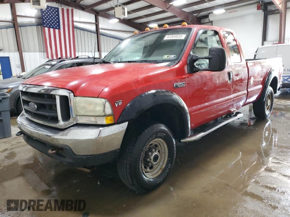 2003 Ford F-250 XL with VIN 1FTNX21L83ED52286, listed as a Copart auction lot 63369835 with 151,780 mi miles and Salvage title. Bid and sale history available at DreamBid. Image 1.