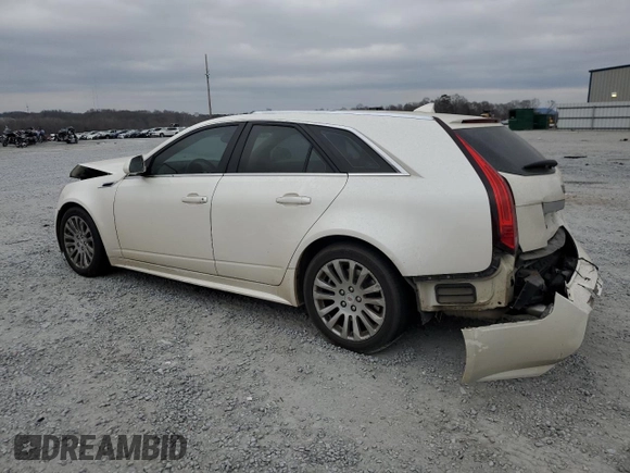 2012 Cadillac CTS with VIN 1G6DS8E32C0112030, listed as a Copart auction lot 43533985 with 157,327 mi miles and Non Repairable. Bid and sale history available at DreamBid. Image 2.
