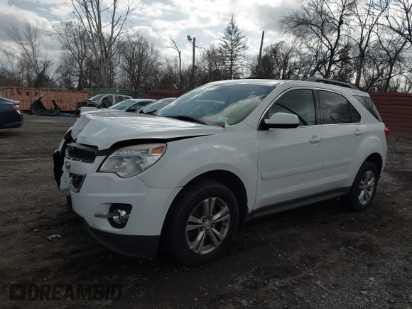 2014 Chevrolet Equinox LT with VIN 2GNFLGEK0E6191591, listed as a IAAI auction lot 41869444 with 136,829 mi miles. Bid and sale history available at carsss.com. Image 2.