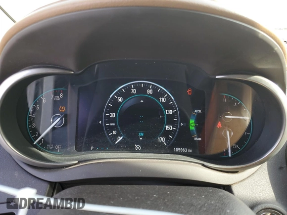2014 Buick LaCrosse Leather with VIN 1G4GB5GR3EF139629, listed as a Copart auction lot 49987455 with 105,963 mi miles and Salvage Title. Bid and sale history available at carsss.com. Image 9.