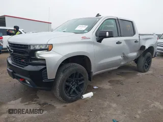 2022 Chevrolet Silverado 1500 LT Trail Boss with VIN 1GCPYFEL3NZ232477, listed as a IAAI auction lot 41493600 with 46,070 mi miles and . Bid and sale history available at DreamBid. Image 17.