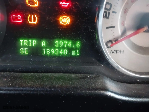 2007 Ford Edge SEL with VIN 2FMDK38CX7BA35354, listed as a IAAI auction lot 41896699 with 189,340 mi miles. Bid and sale history available at carsss.com. Image 7.
