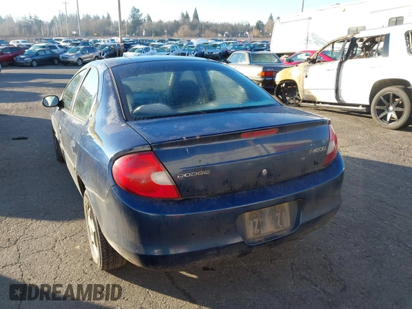 2001 Dodge Neon Highline z VIN 1B3ES46C81D206638, wystawiony jako IAAI lot #41437773 z przebiegiem 183 174 mil mil oraz . Historia ofert i sprzedaży dostępna na DreamBid. Obrazek 6.