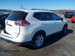 2016 Nissan Rogue SL with VIN 5N1AT2MV9GC773664, listed as a IAAI auction lot 41563438 with 57,264 mi miles and . Bid and sale history available at DreamBid. Image 4.