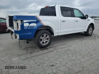2016 Ford F-150 XL with VIN 1FTEW1CP9GKF08193, listed as a Copart auction lot 57269755 with 167,344 mi miles and Salvage title. Bid and sale history available at DreamBid. Image 3.