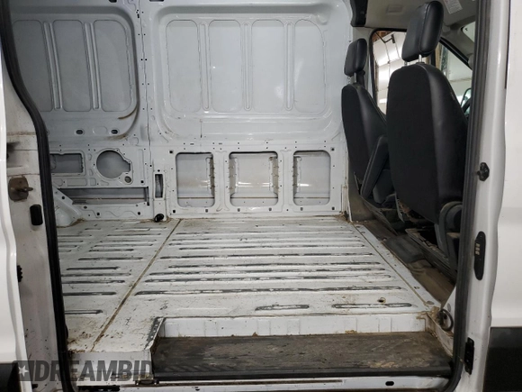2022 Ford Transit Cargo with VIN 1FTBR3X8XNKA74422, listed as a Copart auction lot 60477255 with 81,699 mi miles and Salvage title. Bid and sale history available at DreamBid. Image 11.