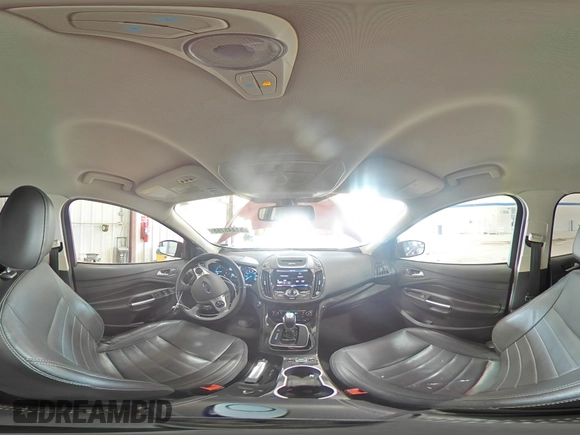 2014 Ford Escape Titanium with VIN 1FMCU9J90EUB52021, listed as a Copart auction lot 51445755 with 122,471 mi miles and Salvage Title. Bid and sale history available at DreamBid. Image 13.
