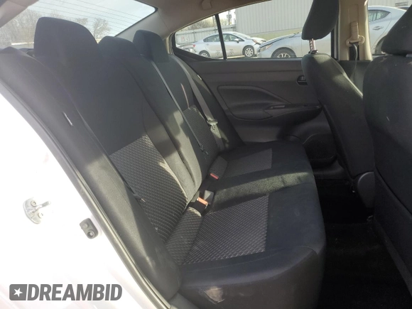 2024 Nissan Versa S with VIN 3N1CN8DV2RL819291, listed as a Copart auction lot 49752265 with 35,509 mi miles and Salvage Title. Bid and sale history available at DreamBid. Image 10.