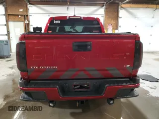 2021 Chevrolet Colorado 4WD Work Truck with VIN 1GCGTBEN9M1142692, listed as a Copart auction lot 51761695 with 75,374 mi miles and Salvage title. Bid and sale history available at DreamBid. Image 6.