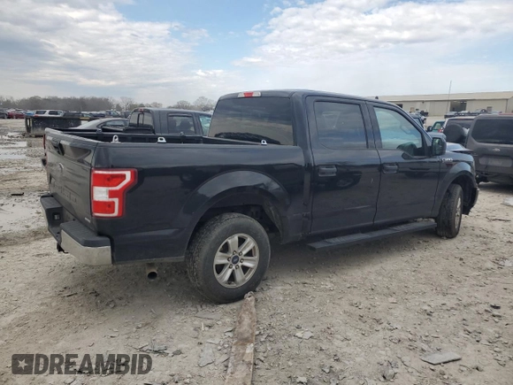 2020 Ford F-150 XL with VIN 1FTEW1C40LFA96741, listed as a Copart auction lot 50423815 with 96,046 mi miles and Salvage Title. Bid and sale history available at DreamBid. Image 3.