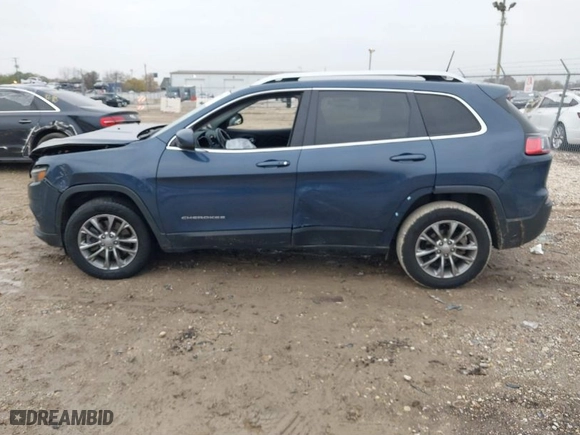 2019 Jeep Cherokee Latitude Plus with VIN 1C4PJLLB0KD434960, listed as a IAAI auction lot 40851354 with 111,989 mi miles. Bid and sale history available at carsss.com. Image 14.