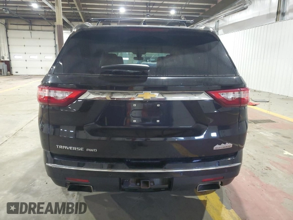 2018 Chevrolet Traverse High Country with VIN 1GNEVKKW8JJ156942, listed as a Copart auction lot 62066535 with 113,512 mi miles and Salvage title. Bid and sale history available at DreamBid. Image 6.