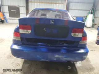 1998 Honda Civic EX with VIN 1HGEJ8141WL091422, listed as a Copart auction lot 44968345 with 179,474 mi miles and Clean Title. Bid and sale history available at carsss.com. Image 6.