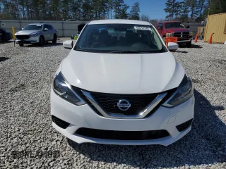 2019 Nissan Sentra SV with VIN 3N1AB7AP4KY206100, listed as a Copart auction lot 48016145 with 153,436 mi miles and Salvage Title. Bid and sale history available at carsss.com. Image 5.