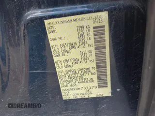 2013 Nissan Frontier SV with VIN 1N6AD0ER3DN737179, listed as a IAAI auction lot 41790962 with 121,014 mi miles and . Bid and sale history available at DreamBid. Image 9.