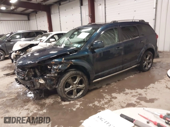 2014 Dodge Journey Crossroad with VIN 3C4PDDGG4ET302527, listed as a IAAI auction lot 41351441 with 137,260 mi miles and . Bid and sale history available at DreamBid. Image 2.