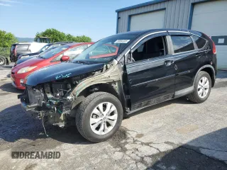 2013 Honda CR-V EX z VIN 2HKRM4H57DH664422, wystawiony jako Copart lot #59084305 z przebiegiem 49 451 mil mil oraz Szkoda całkowita • Salvage title. Historia ofert i sprzedaży dostępna na DreamBid. Obrazek 1.