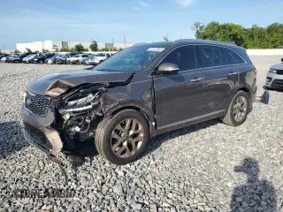 2019 Kia Sorento SX with VIN 5XYPK4A5XKG449757, listed as a Copart auction lot 64197565 with 101,140 mi miles and Non repairable. Bid and sale history available at DreamBid. Image 1.