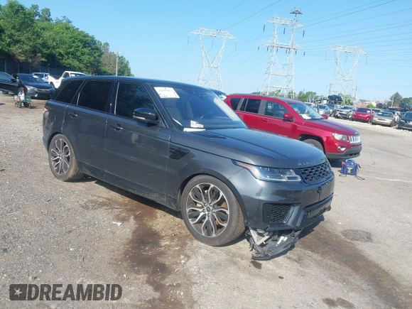 2019 Land Rover Range Rover Sport HSE with VIN SALWR2RV4KA823367, listed as a IAAI auction lot 42685837 with 108,289 mi miles and . Bid and sale history available at DreamBid. Image 1.