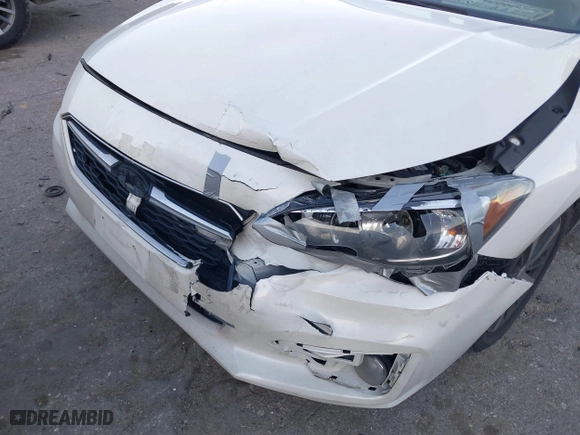 2019 Subaru Impreza Premium with VIN 4S3GKAD66K3623489, listed as a IAAI auction lot 41236407 with 87,907 mi miles. Bid and sale history available at carsss.com. Image 6.