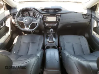 2017 Nissan Rogue SL with VIN 5N1AT2MT3HC751952, listed as a Copart auction lot 60842915 with 75,606 mi miles and Salvage title. Bid and sale history available at DreamBid. Image 8.