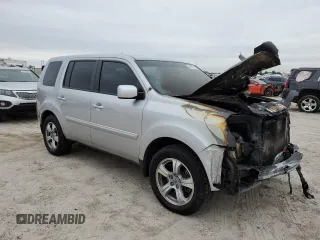 2012 Honda Pilot EX-L z VIN 5FNYF3H56CB035912, wystawiony jako Copart lot #46454275 z przebiegiem Nie podano mil oraz Szkoda całkowita • Salvage title. Historia ofert i sprzedaży dostępna na DreamBid. Obrazek 4.