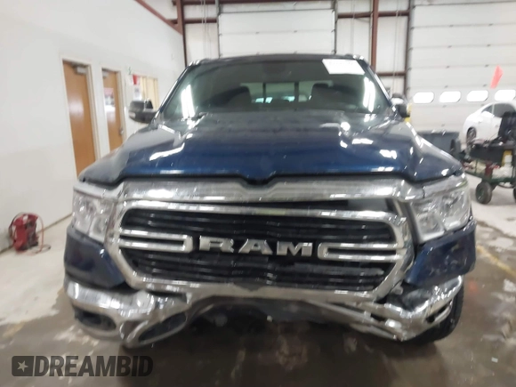 2019 Ram 1500 Big Horn/Lone Star with VIN 1C6SRFFT0KN842269, listed as a IAAI auction lot 41137766 with 104,131 mi miles. Bid and sale history available at carsss.com. Image 12.