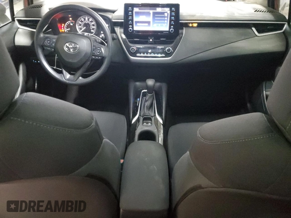 2022 Toyota Corolla LE with VIN 5YFEPMAE5NP314128, listed as a Copart auction lot 53477825 with 13,125 mi miles and Salvage Title. Bid and sale history available at DreamBid. Image 8.