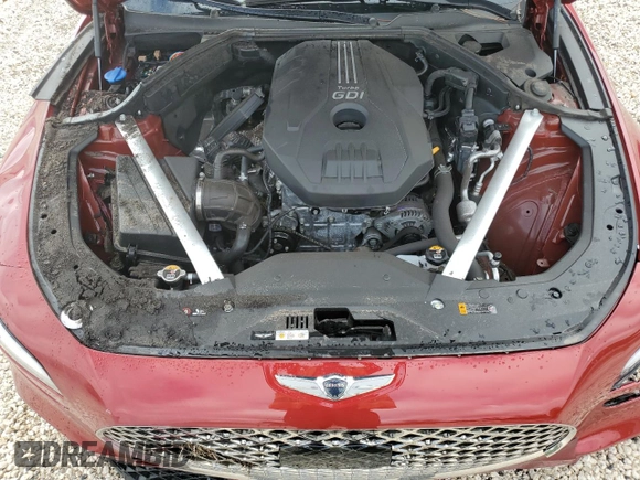 2023 Genesis G70 2.0T with VIN KMTG34TA6PU132430, listed as a Copart auction lot 61281374 with Not Provided miles and Non Repairable. Bid and sale history available at DreamBid. Image 11.